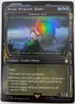 Prime Mirelurk Queen - Showcase - Foil - NM/M - Fallout PIP 0344 - MTG - Image 1