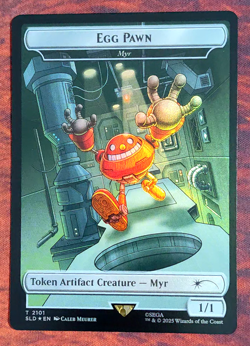 Egg Pawn 2101 | Near Mint FOIL | Secret Lair Drop SLD Magic MTG - Image 1