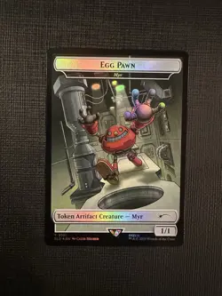 Egg Pawn 2101 | Near Mint FOIL | Secret Lair Drop SLD Magic MTG - Image 1
