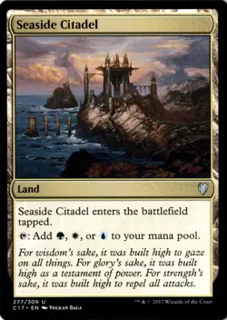 Seaside Citadel LP/NM* Commander 2017 ENGLISH 277/309 mtg -UnltdCards - Image 1