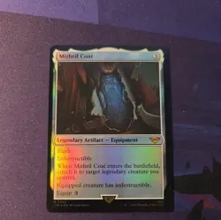 MTG 1x Mithril Coat x1 FOIL NM LTR 245 Lord of the Rings - Image 1
