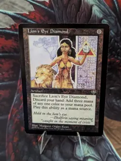 MTG Sticker CEDH Lion's Eye Diamond Artifact - Image 1