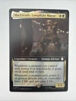 MacCready, Lamplight Mayor (Extended Art) (Surge Foil) Universes Beyond: Fallout - Image 1