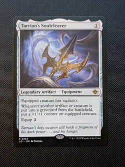 Tarrian's Soulcleaver The Lost Caverns of Ixalan Regular MTG NM - Image 1