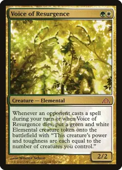 Voice of Resurgence Dragon's Maze MP MTG - Image 1