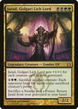Jarad, Golgari Lich Lord Return to Ravnica MP MTG - Image 1