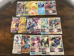 16x Pokemon Jumbo Card Lot Greninja Deoxys Lugia Palkia Etc - Image 1