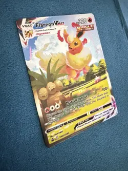 Flareon VMAX SWSH180 SWSH: Sword & Shield Promo Cards Holo Pokemon Near Mint - Image 2