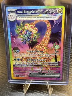Pokemon TCG Sv: Surging Sparks - Alolan Exeggutor Ex SIR 242/191 - English - Image 1