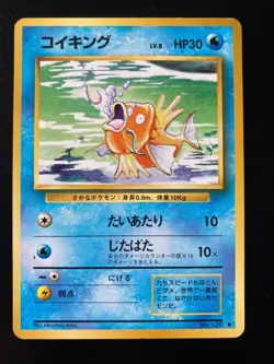 Japanese Pocket Monsters Base Set Holo Gyarados No.130 & Magikarp No.129 EX/LP - Image 3