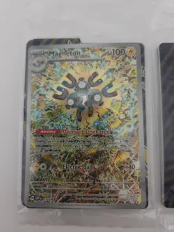 Pokemon TCG Magneton SVP 159 Surging Sparks Full Art Black Star Promo Sealed - Image 2