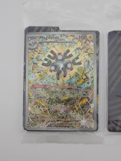 Pokemon TCG Magneton SVP 159 Surging Sparks Full Art Black Star Promo Sealed - Image 3