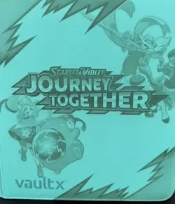 Pokemon Journey Together Laser Engraved Vault X Binder - TheUnluckyCollector - Image 1