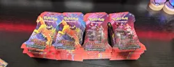 Pokemon Destined Rivals Sleeved Booster Pack Lot of 40 Sealed Packs - Image 1