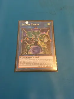 YUGIOH Ultra Rare Excode Talker EXFO-EN038 Mixed Editions - Image 1