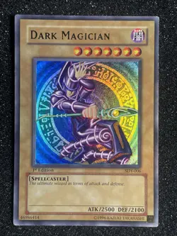 Yugioh Dark Magician SDY-006 1st Edition North American Glossy - Image 1