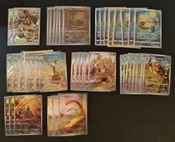 137 lot pokemon Card TCG Chinese AR Swablu Lechonk Yveltal Pyroar #1 MM - Image 2