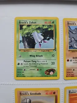 WOTC Pokemon TCG - Gym Heroes - 6 Card Lot - Image 2