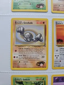 WOTC Pokemon TCG - Gym Heroes - 6 Card Lot - Image 4