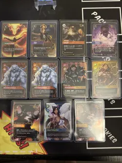 Riftbound League Of Legends Card Game 11 Bulk Lot Epic & Rare - Image 1
