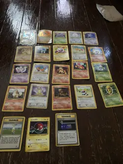 Original Pokemon Card Lot | 23 Total | 5 Holo (sealed Machamp) - Image 3