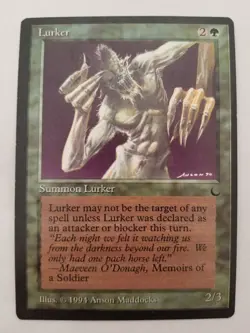 Lurker The Dark Near Mint Very LP MTG Magic the Gathering - Image 1