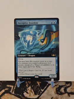 Deceptive Frostkite (Extended Art) Commander: Tarkir: Dragonstorm Regular - Image 1