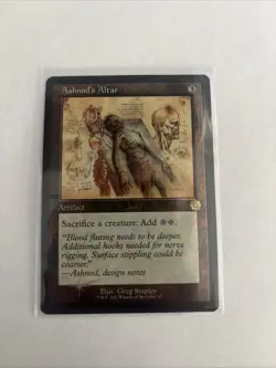 Ashnod's Altar (Schematic) The Brothers' War: Retro Frame Artifacts Foil - Image 1