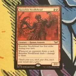 Razorkin Needlehead - MTG Magic - Duskmourn 0153 NM Rare - Image 1