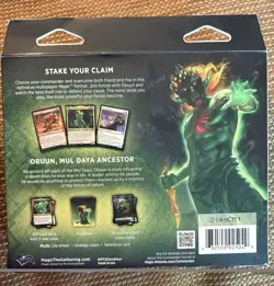 Wizards of the Coast MTG Commander Deck Card Set Land’s Wrath (Sealed) - Image 2