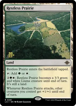 Restless Prairie [The Lost Caverns of Ixalan Prerelease Cards] Magic MTG - Image 1