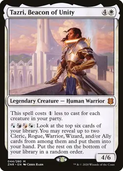 ZNR TAZRI BEACON OF UNITY 1x Rare Magic Zendikar Rising MTG NM - Image 1