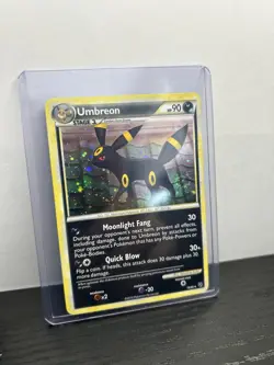 Pokemon TCG Umbreon Holo Card Undaunted Cracked Ice 10/90 - Image 1