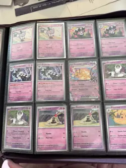 Pokemon Paldea Evolved 86% Master Binder Complete With Cards NM - Image 3
