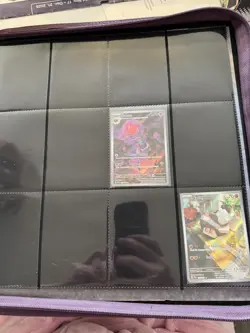 Pokemon Paldea Evolved 86% Master Binder Complete With Cards NM - Image 5