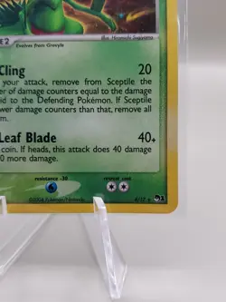 Pokemon TCG Sceptile 004/017 POP Series 1 Holo - Image 4