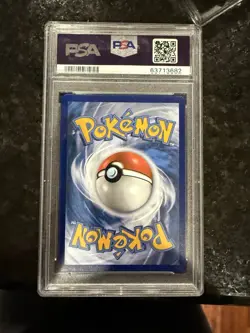 Pokemon TCG Beedrill Base Set, 17/102, Regular Shadowless Rare Psa 4 - Image 4