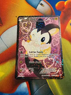 Emolga FULL ART Pokemon TCG Legendary Treasures: Radiant Collection RC23 Holo NM - Image 1