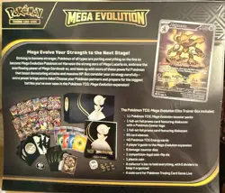 Mega Evolution ETB Pokemon Center Elite Trainer Box Mega Gardevoir IN HAND - Image 2