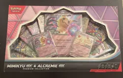 Pokemon TCG: Mimikyu ex & Alcremie ex Premium Collection Box (10 Pk) In Hand NEW - Image 1