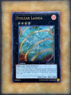 Yugioh Evolzar Laggia PHSW-EN043 Ultimate Rare 1st Ed NM - Image 1