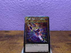 YuGiOh Dark Magician Girl (Platinum Secret Rare) *PRINT LINE* - Image 1