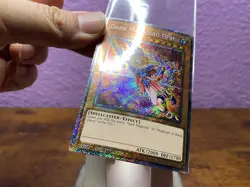 YuGiOh Dark Magician Girl (Platinum Secret Rare) *PRINT LINE* - Image 2