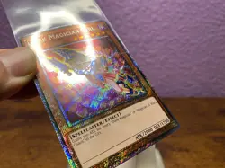 YuGiOh Dark Magician Girl (Platinum Secret Rare) *PRINT LINE* - Image 4