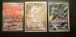 151 collection promo cards, Mew ex 53, Mew Gold Metal 205, Mewtwo 52 - Image 1