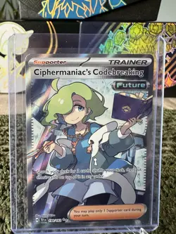 Pokemon Cyphermaniac's Codebreaking Card 198/162 English, Temporal Forces - Image 1