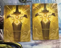 Alt Art Riftbound Order Rune Card Origins 214a/298 English League Of Legends - Image 1