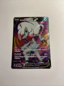 Hisuian Zoroark V SWSH297 - Pokemon TCG Promo Card Holo Full Art NM - Image 1