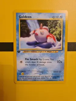 Pokemon Cards: Neo Revelation 1st Edition Common: Goldeen 45/64 - Image 1