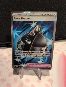 TcgPunk Helmet Full Art 121/094 Phantasmal Flames Pokemon Card Item Near Mint NM - Image 1